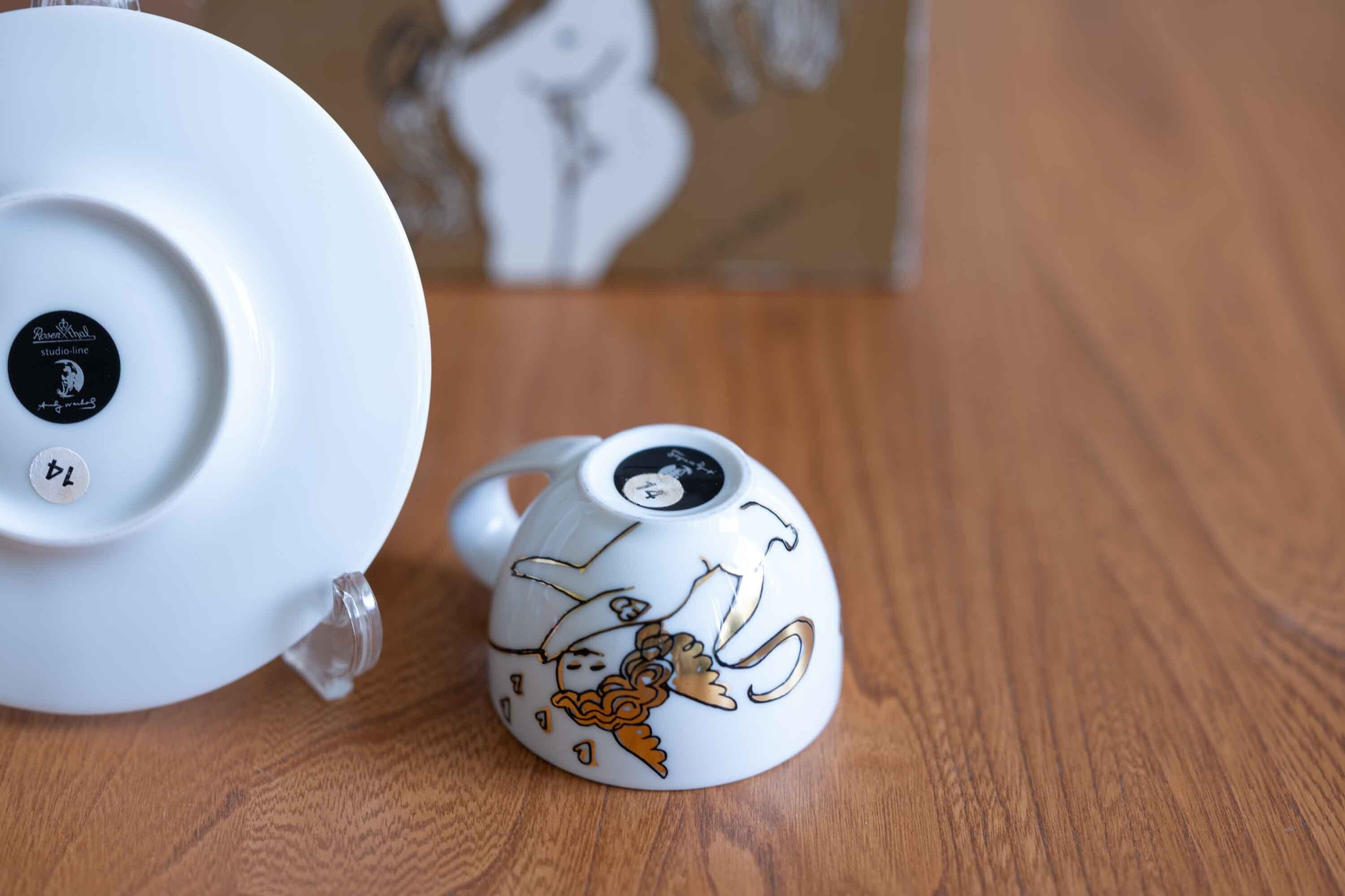 Rosendahl(ローゼンダール) エスプレッソカップ&ソーサー Andy Warhol