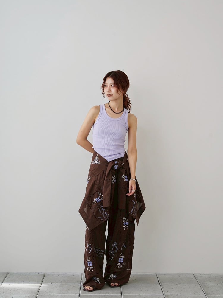 TODAYFUL Embroidery Patchwork Shirts エンブロイダリーパッチワーク