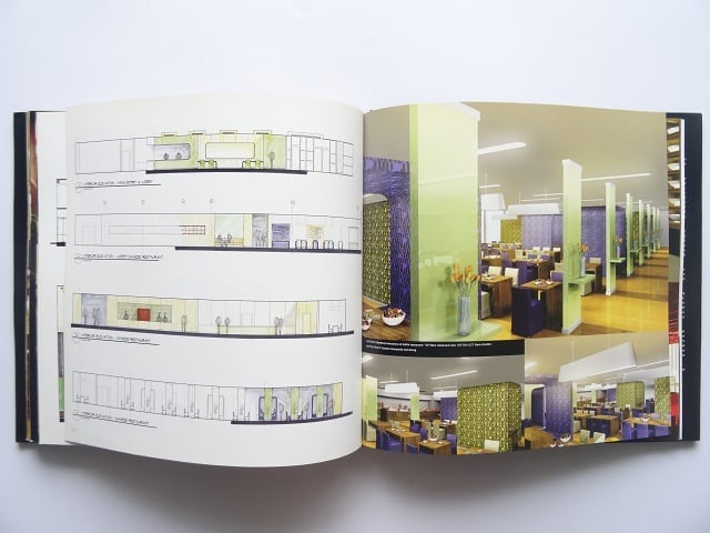 洋書◇ホテルのレストラン バー クラブの建築とインテリアデザイン写真