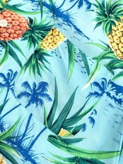 60s South Pacific HAWAIIAN SHIRT MADE IN JAPAN Size M