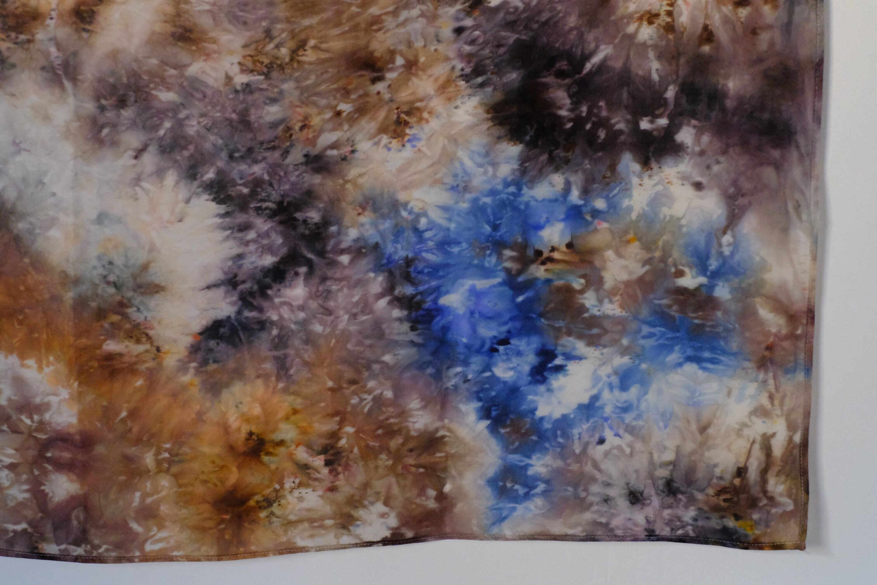 コットンシルクスカーフ　o-0532