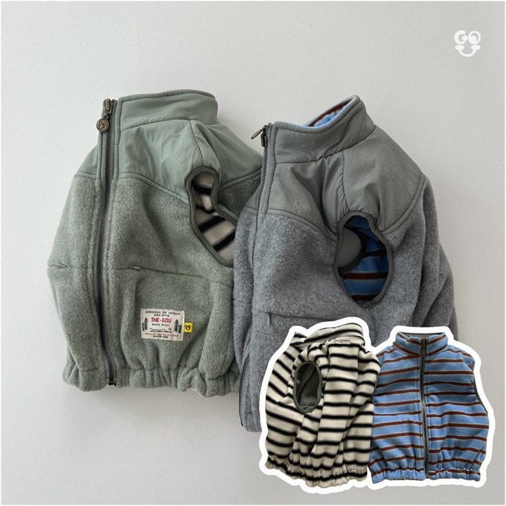 【予約】GO U リバーシブルベスト90~160