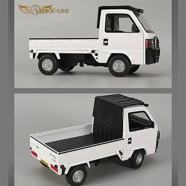 HONDA アクティ 4WD 1/18 ミニカー 全2色 ライト点灯 エンジンサウンド 合金モデル 模型 ジオラマ