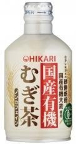 国産有機むぎ茶 275g　ヒカリ