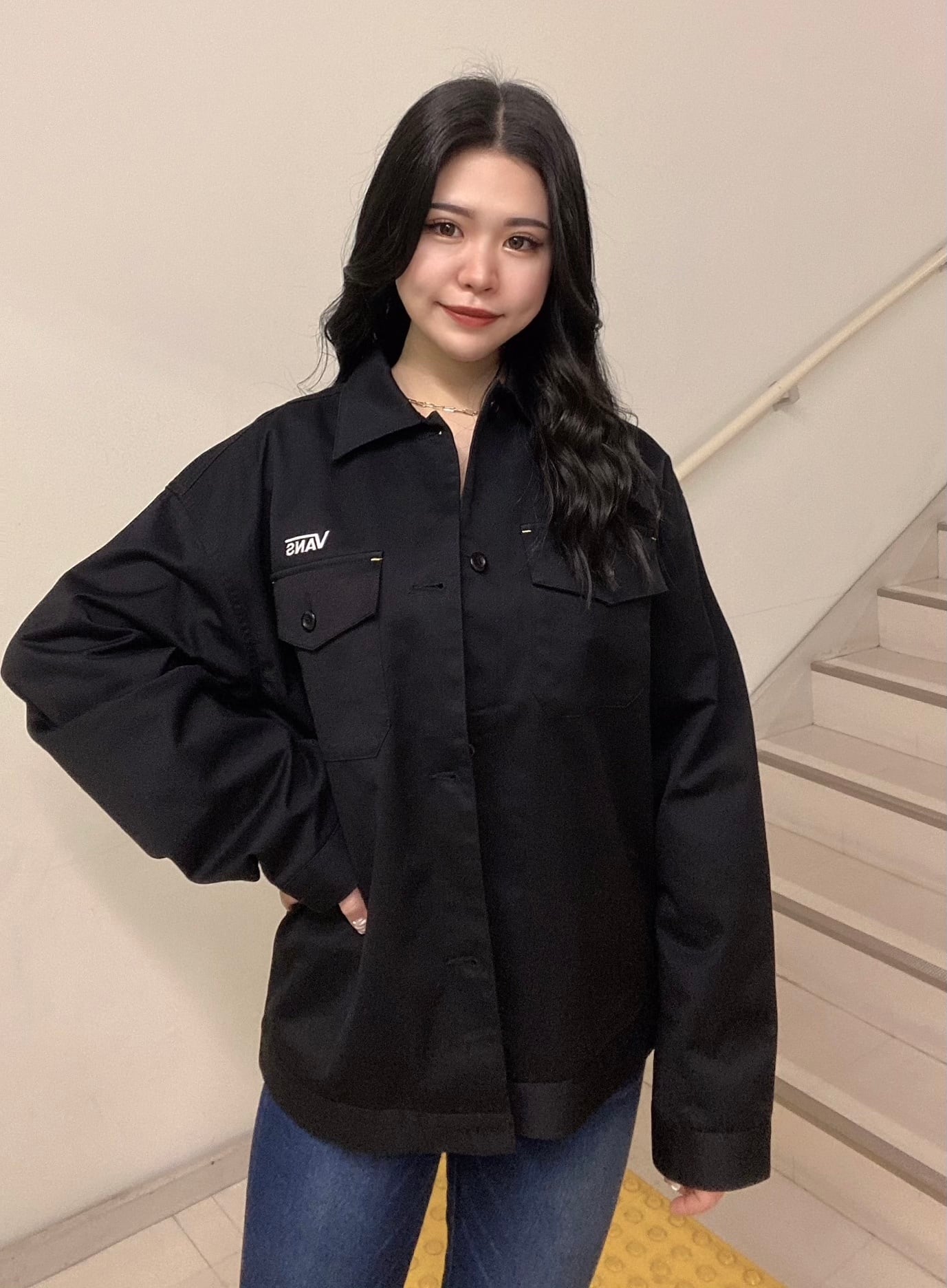 VANS (バンズ) M TOKYO JACKET ジャケット ブラック 121R1090100