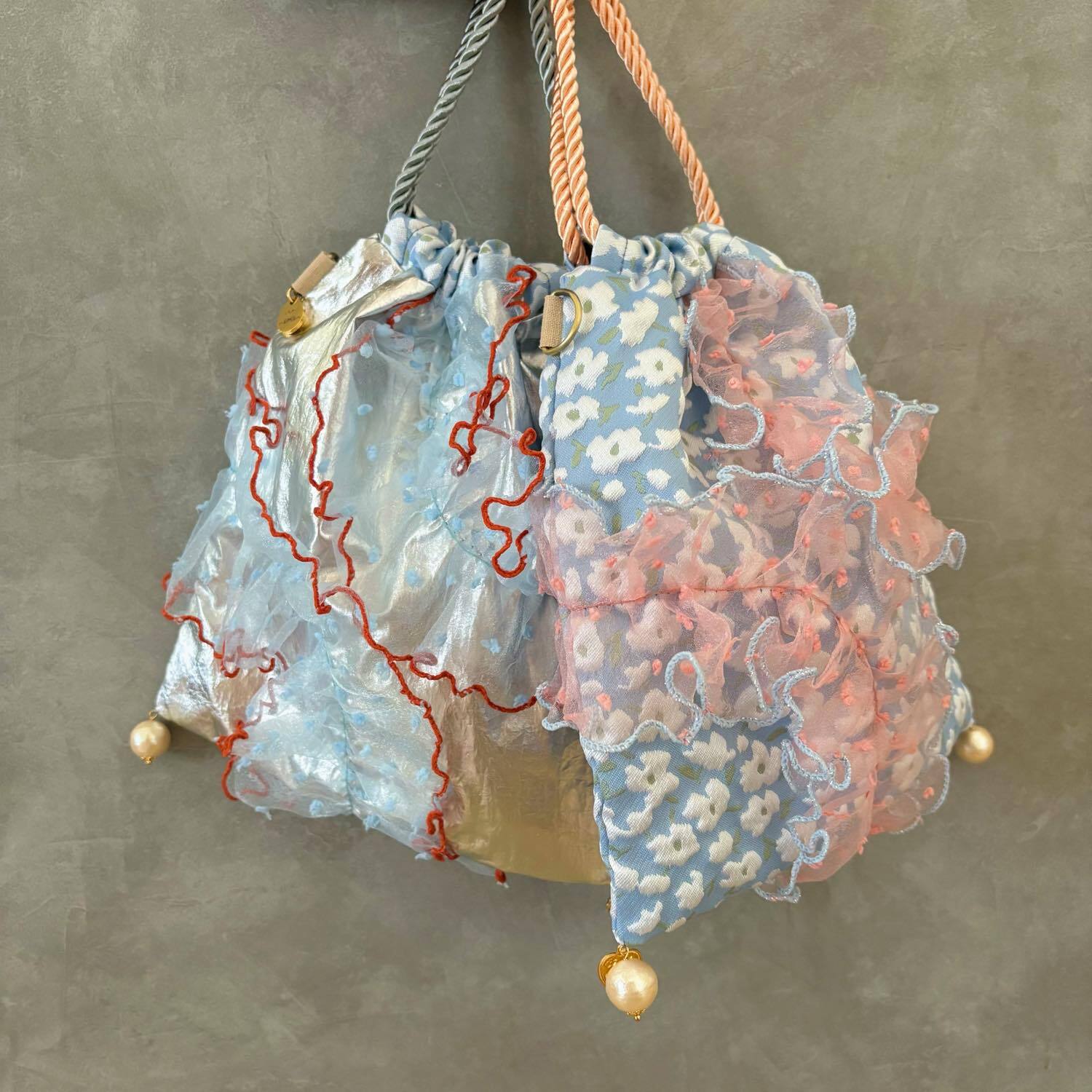iro mellow frill bag(Dot)
