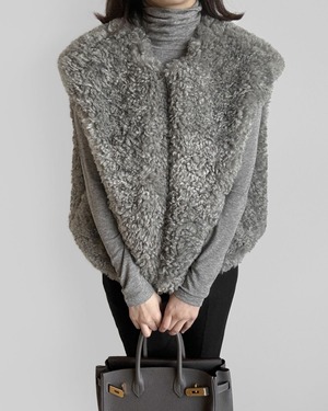 シープボアベスト 3color A0681