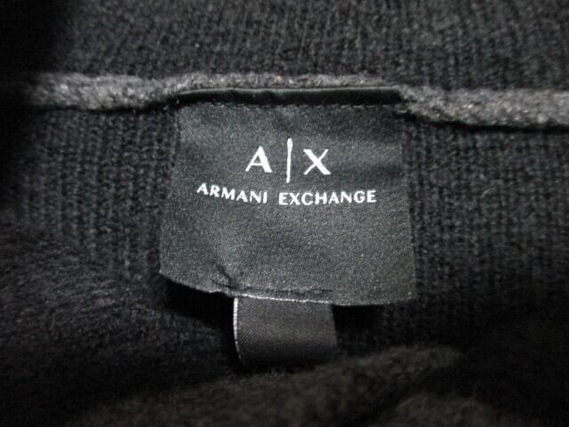 ARMANI EXCHANGE アルマーニ エクスチェンジ ロゴ ニット パーカー ...