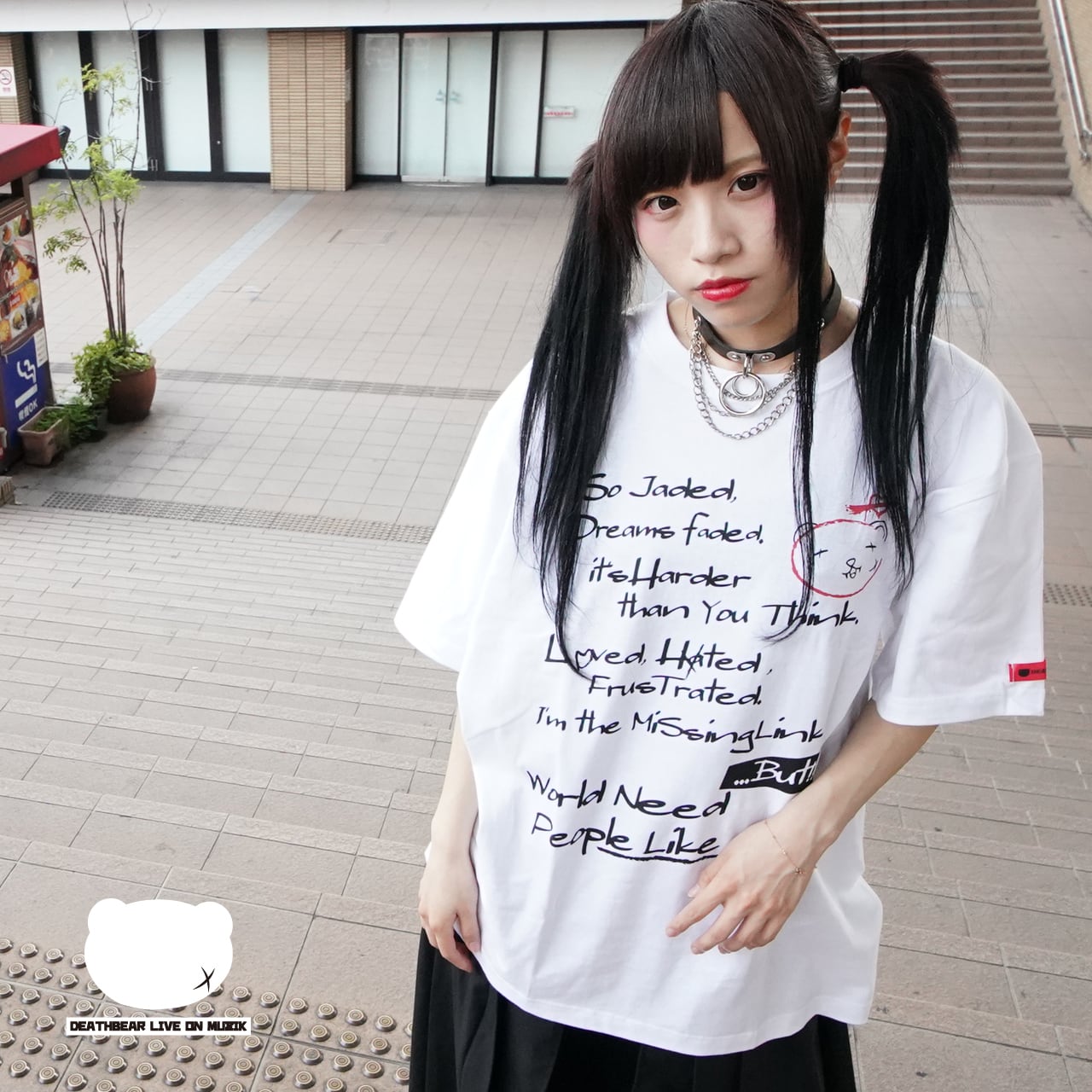 【PEOPLE LIKE ME】T-SHIRTS【WHITE】