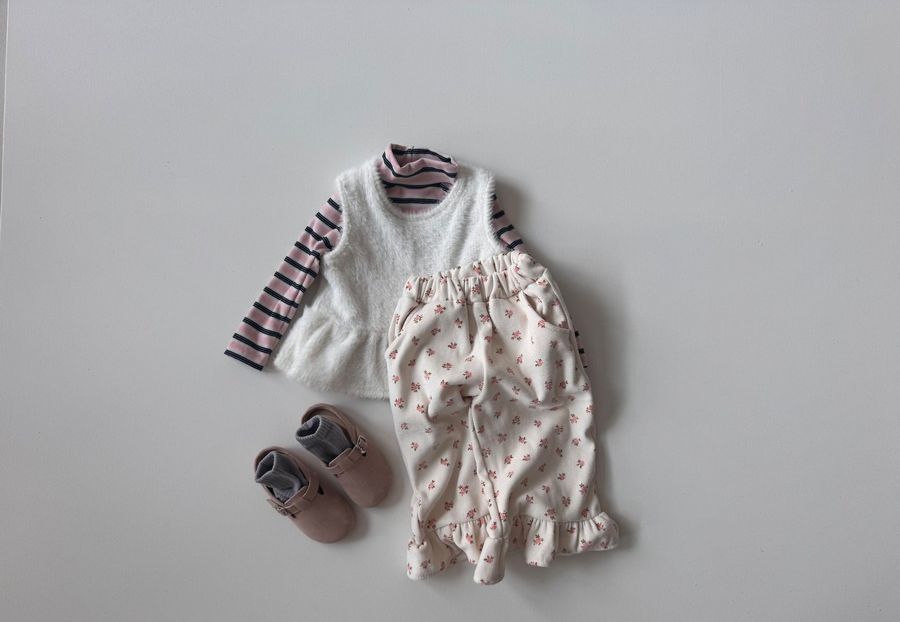 le petit mot［取寄］stripe turtle neck tee 26winter