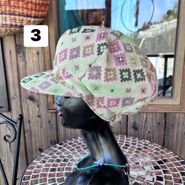 エスニックナチュラルキャスケット