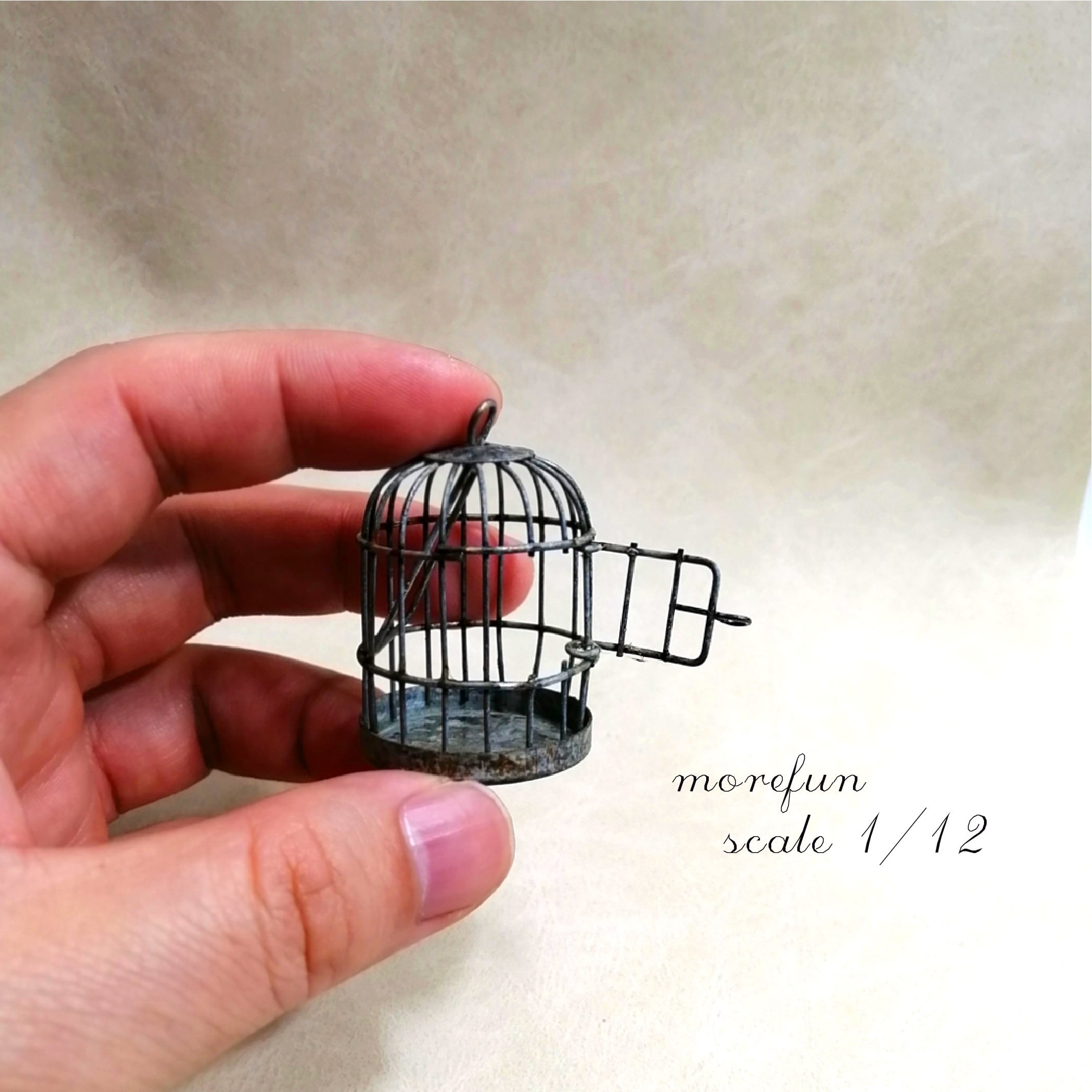 鳥かご AA-018 ミニチュア ドールハウス | More fun合同会社