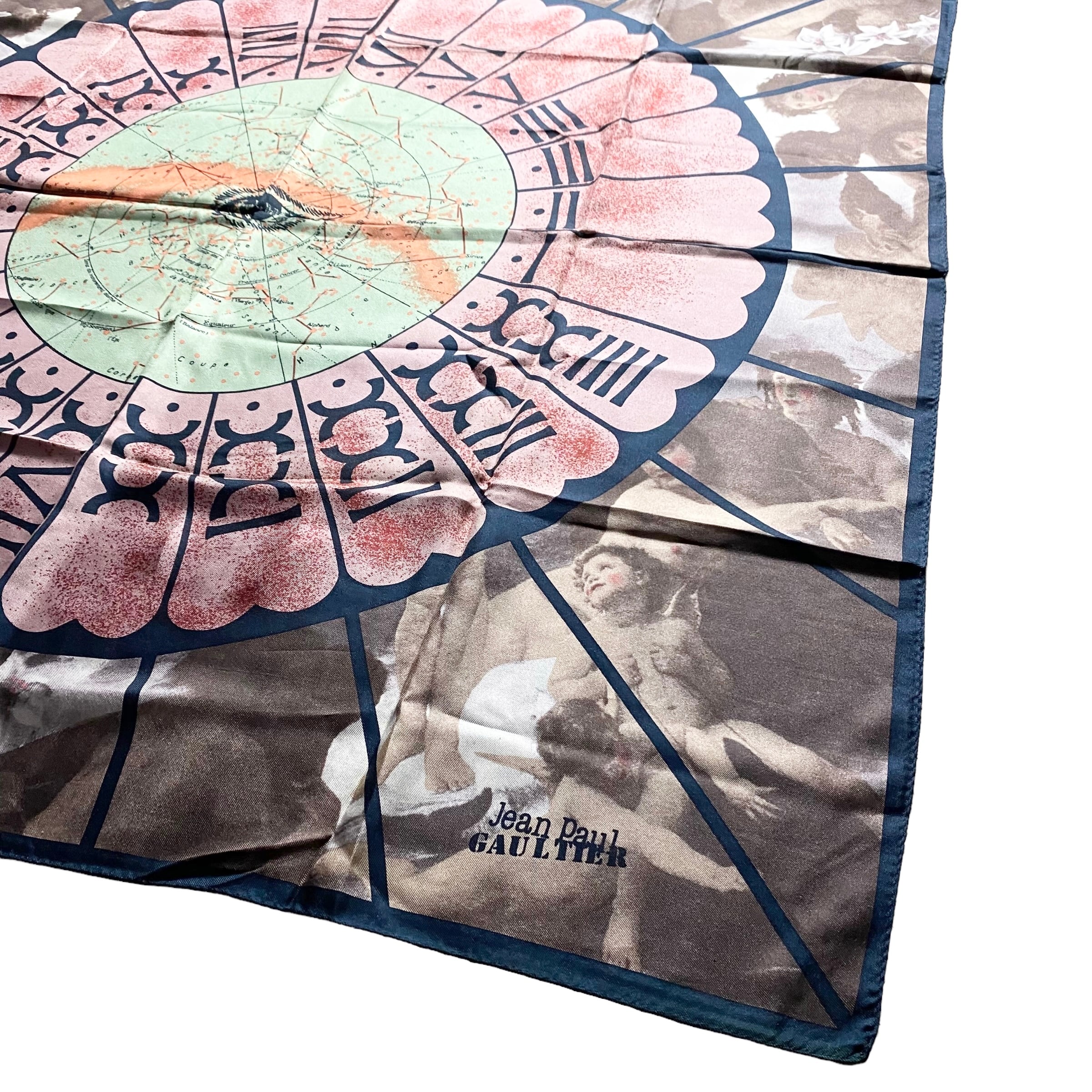 JEAN PAUL GAULTIER silk scarf | NOIR ONLINE