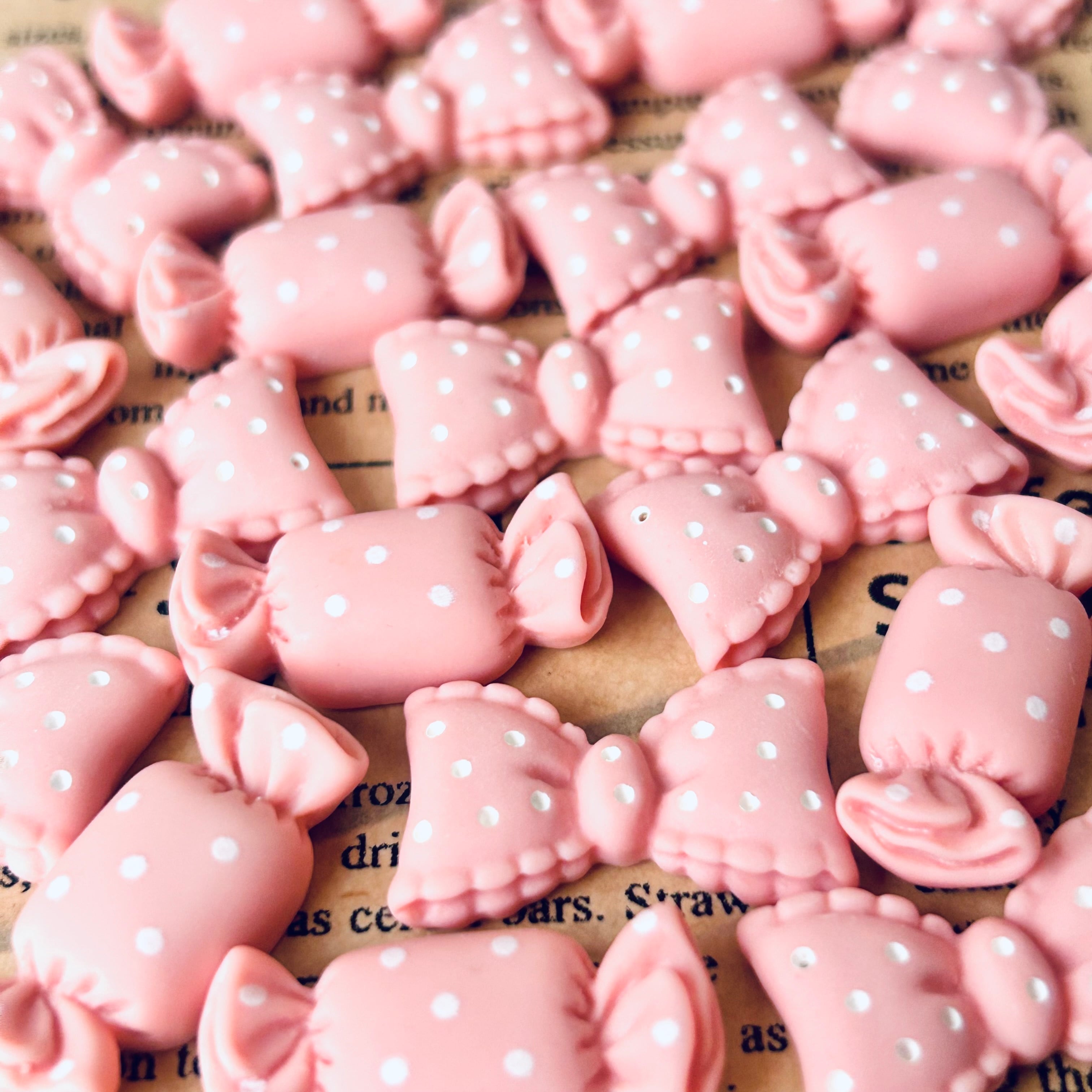 再再販！ハンドメイド♡ぷっくりキャンディツイン コラボリボン 再再販！ハンドメイド♡ぷっくりキャンディツイン コラボリボン