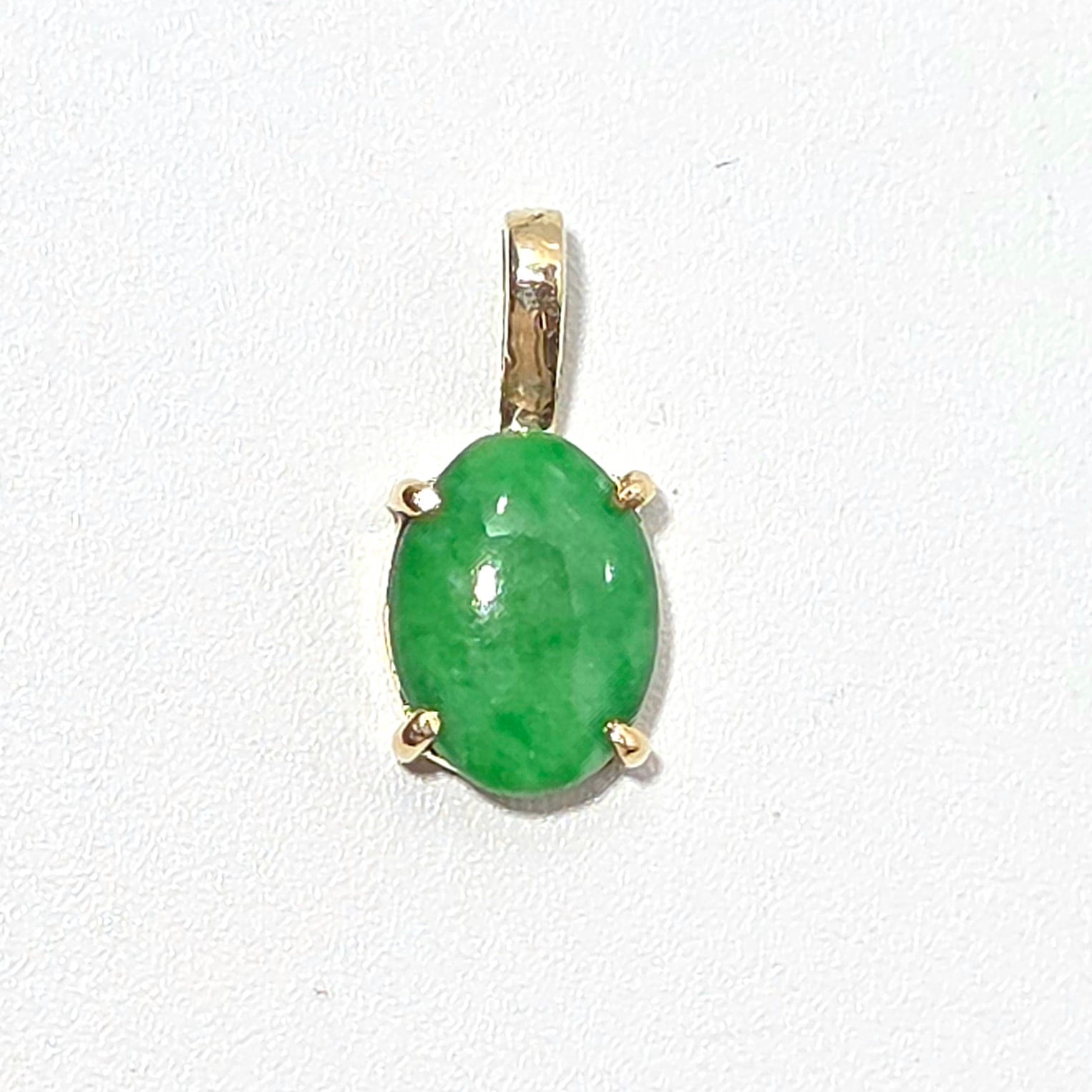 入コン沢ペンダントトップ:糸魚川翡翠:金具（シルバー)付き BPT0376
