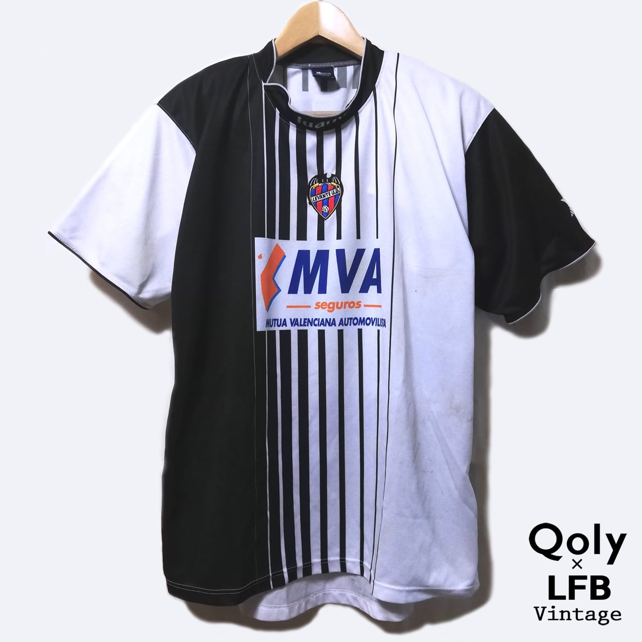 実着用】レバンテ 2004-05 Luanvi アウェイ半袖 実着用ユニフォーム