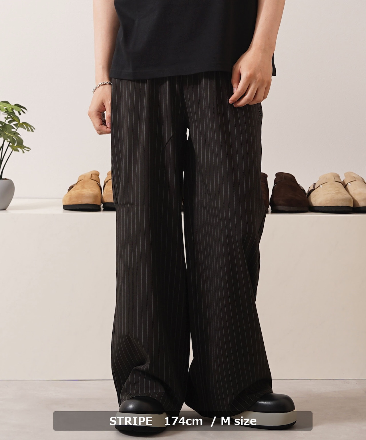 ◆ワイドバギー スラックス◆lf-trp001