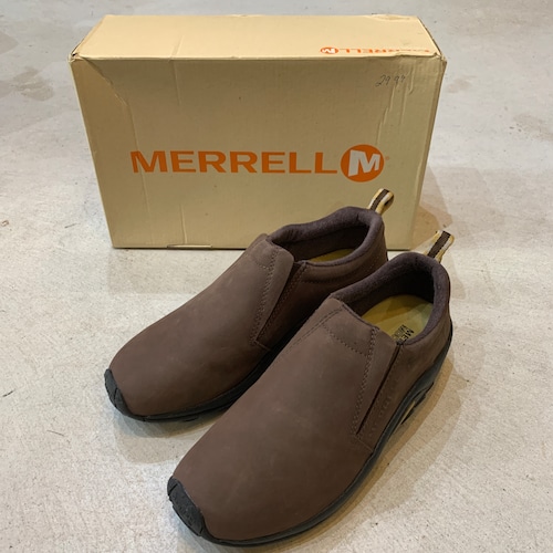 箱付き 美品 MERRELL ジャングルモックシューズ ヌバック 茶 26.5cm