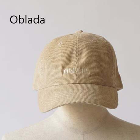 週末まで値下完売【Oblada】CORDUROY CAP 週末まで値下完売【Oblada】CORDUROY CAP オンライン ショップ