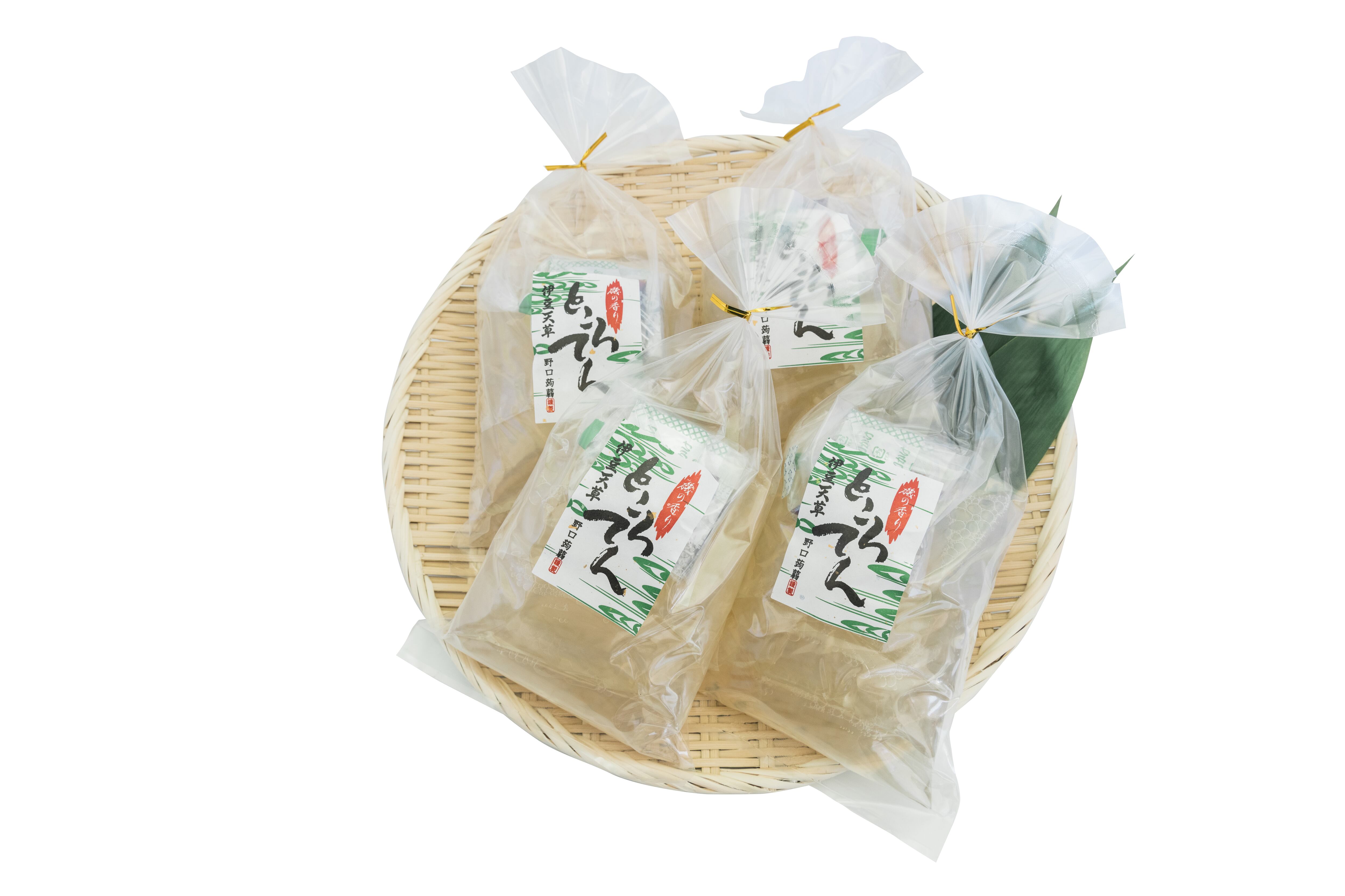 ところてん・黒みつてん詰め合わせ | 野口蒟蒻