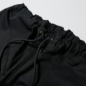 ( BLACK ) VENTILE STRETCH LONG PANTS