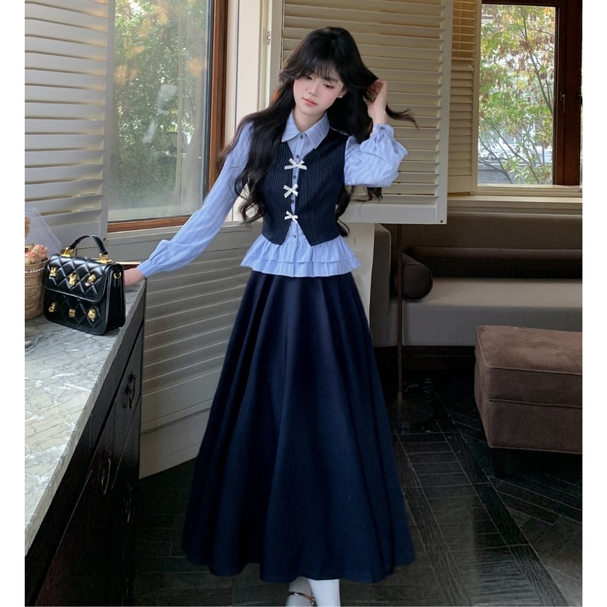 クラロリ｜セットアップ｜文学クラシカル｜街歩きロリィタ｜SEASONZ