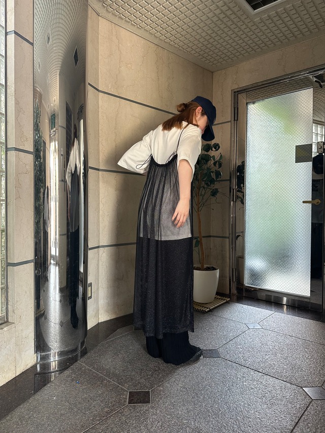 ☆【Special order item】ラメメッシュキャミワンピース