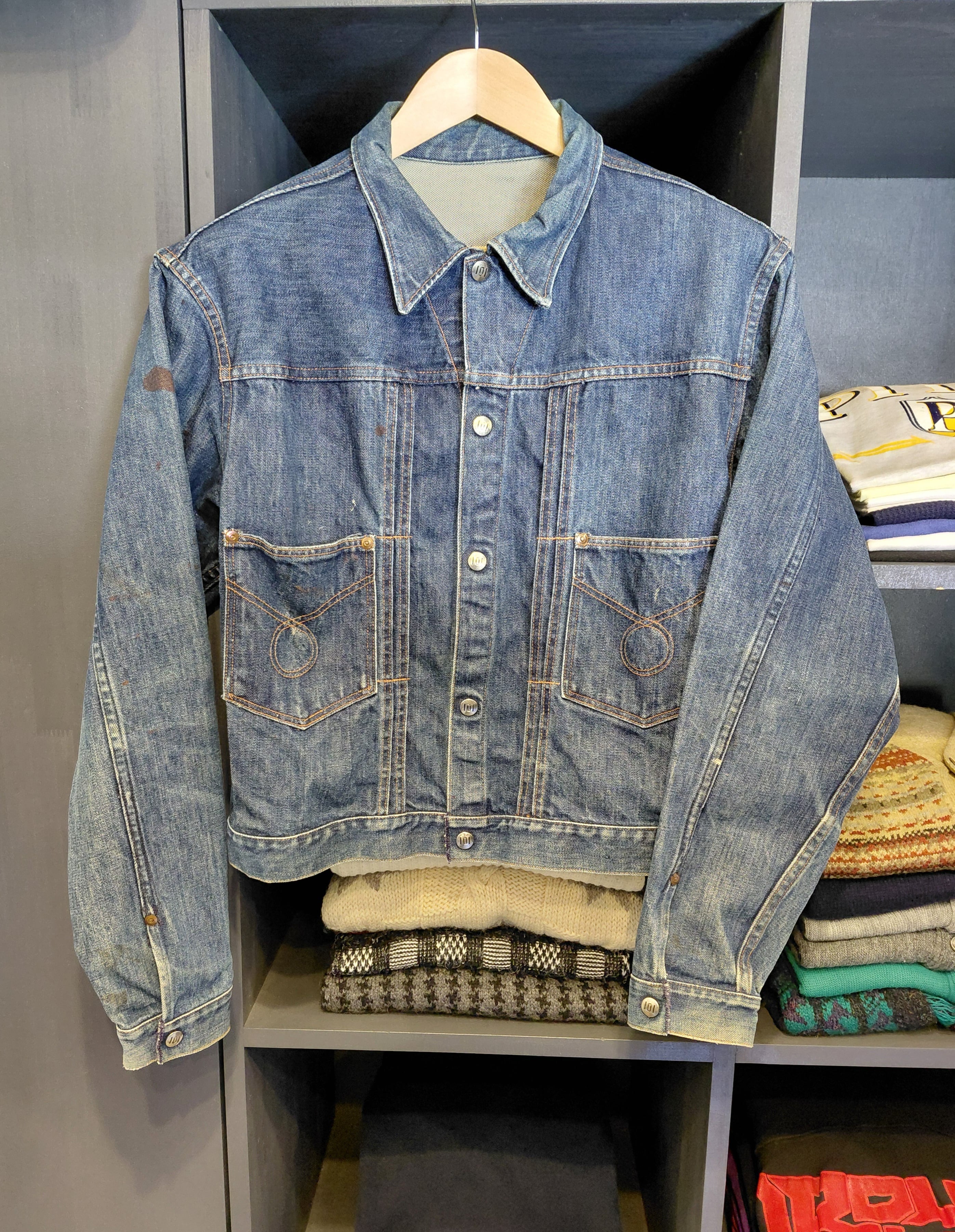 60s Montgomery Ward 101 DENIM JACKET | THE LIGHT CLOTHING