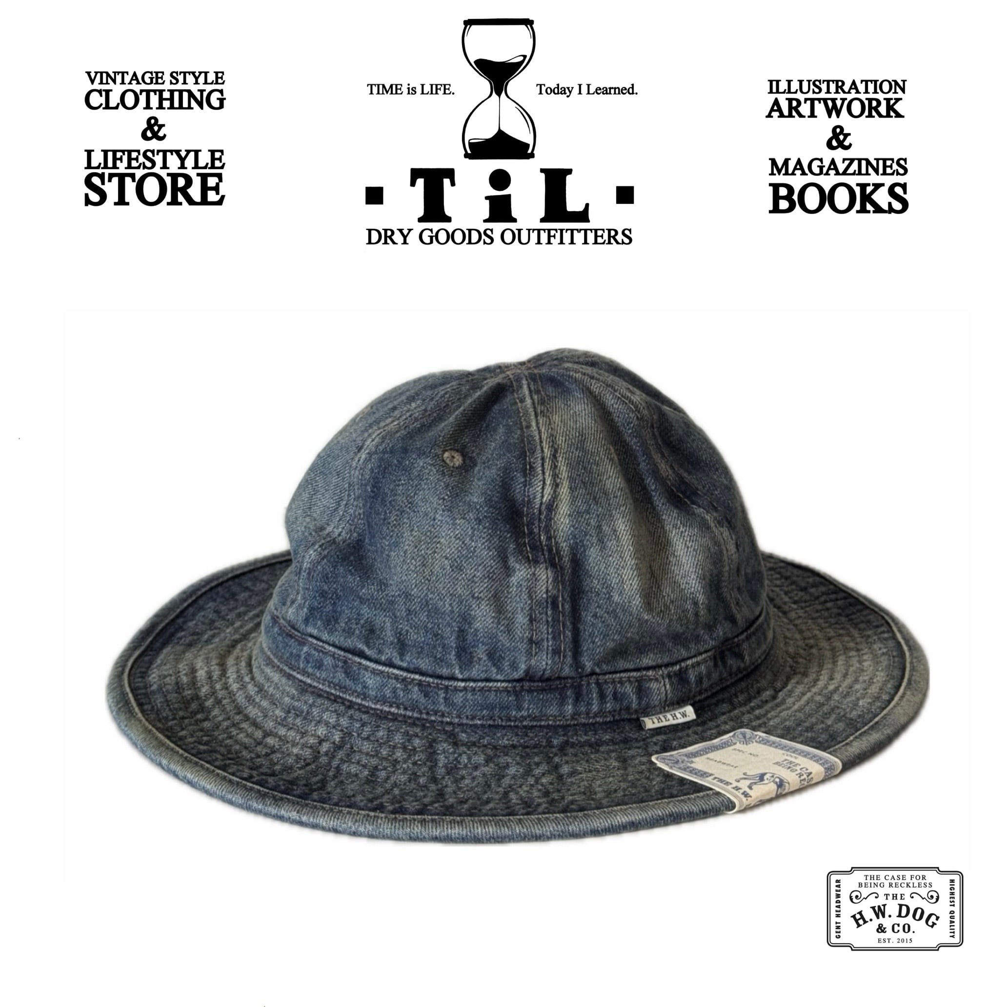 THE H.W.DOG&CO BASEBALL CAP - ブラック D-00001 | TiL (ティル）