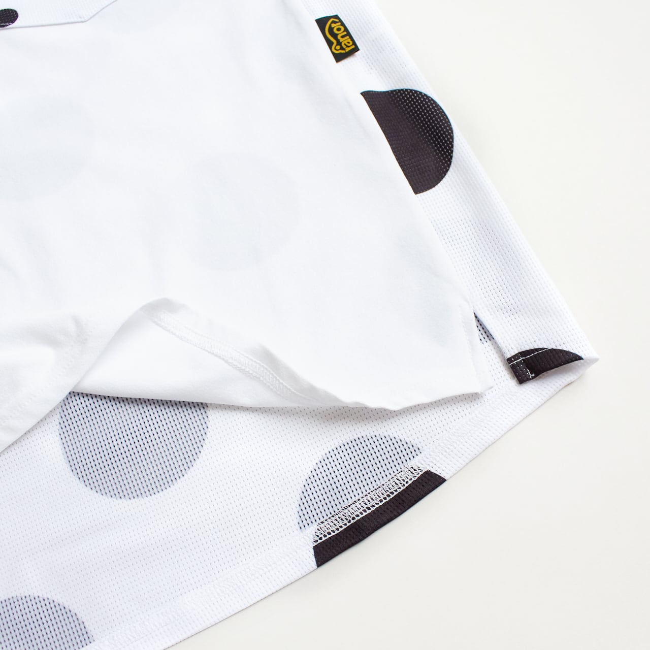 ranor（ラナー）DOT CRAZY T-SHIRTS - WHITE×WHITE メンズ・レディース