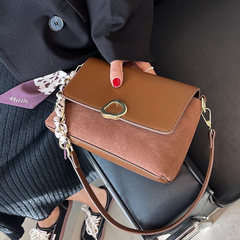 オータムウィンタースタイル 秋物 冬物 スクウェア メッセンジャーバッグ 手作りハンドバック17622738308