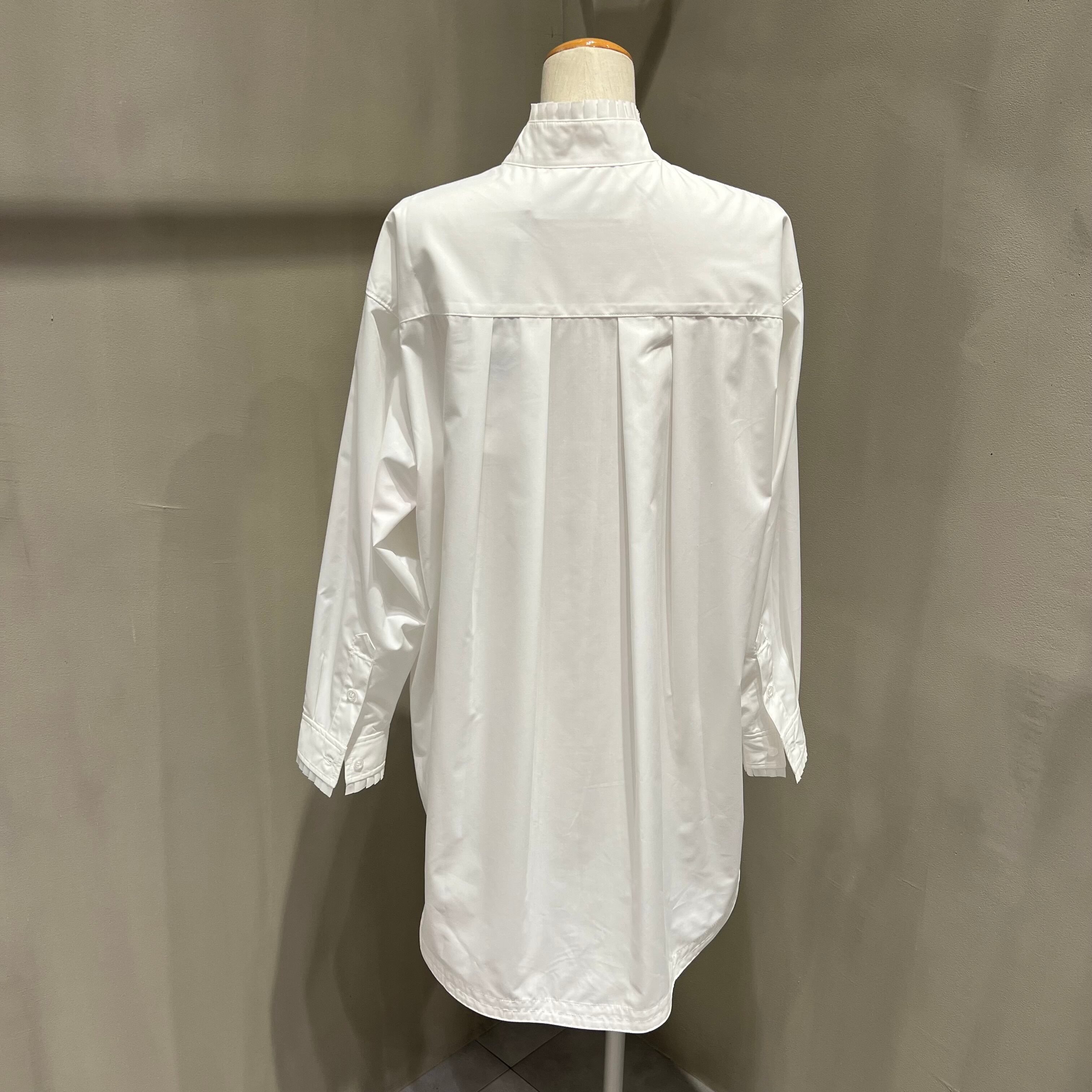 THOMAS MAGPIE/ハイネックフリルデザインオーバーシャツ | 20ｰtwentyｰ