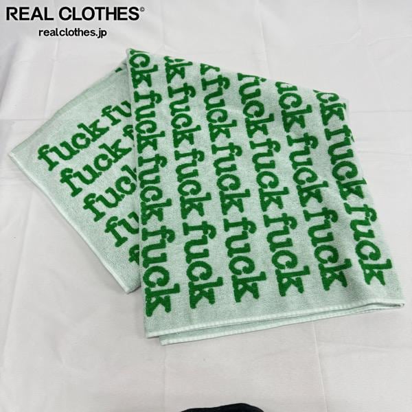タオル Supreme Fuck Beach Towel Supreme/シュプリーム【22SS】Fuck Beach Towel/ビーチタオル/ホワイト