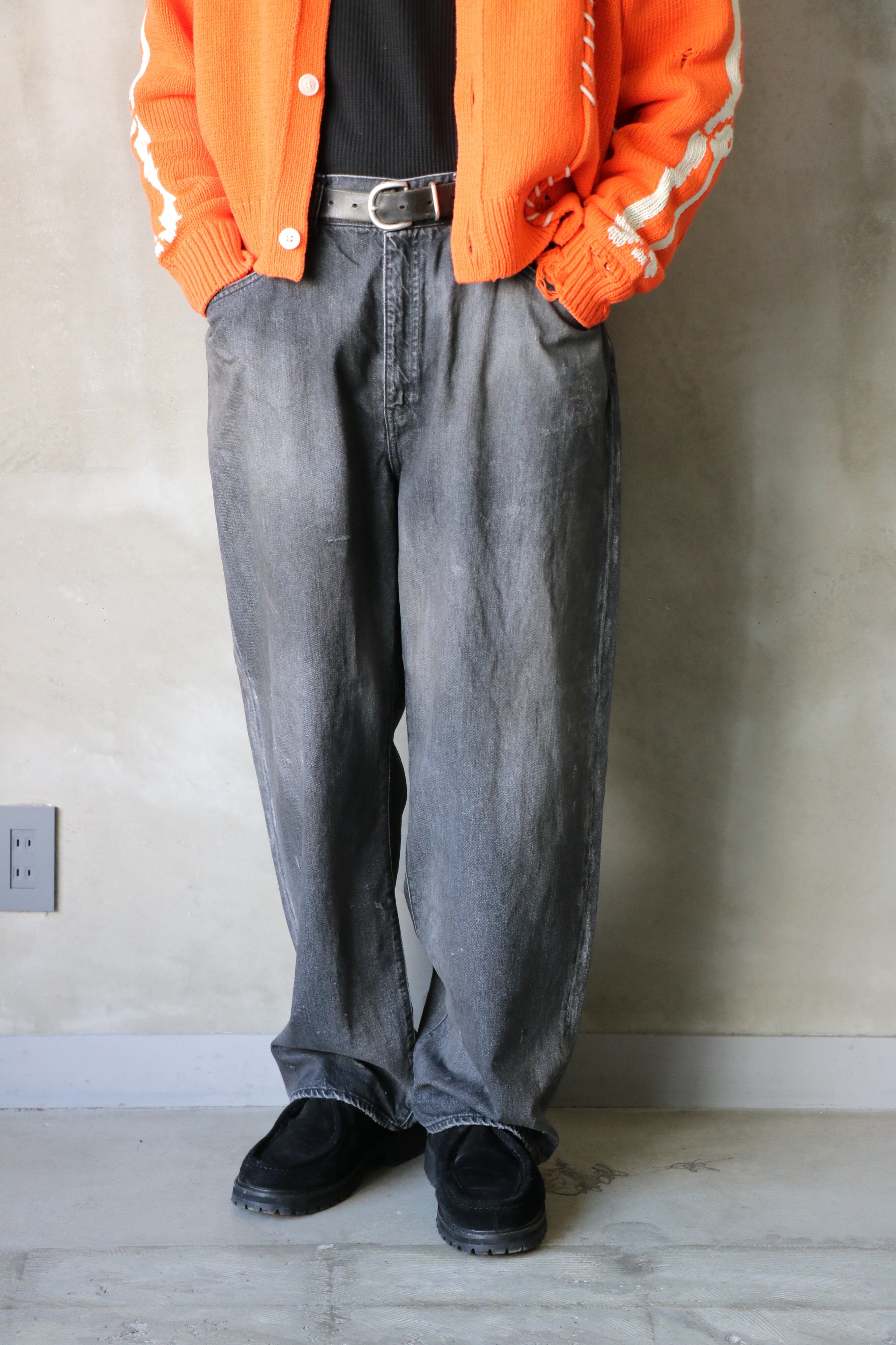 Restock!】Ancellm / TAPERED 5P DENIM PANTS / ANC-PT75 / アンセルム 