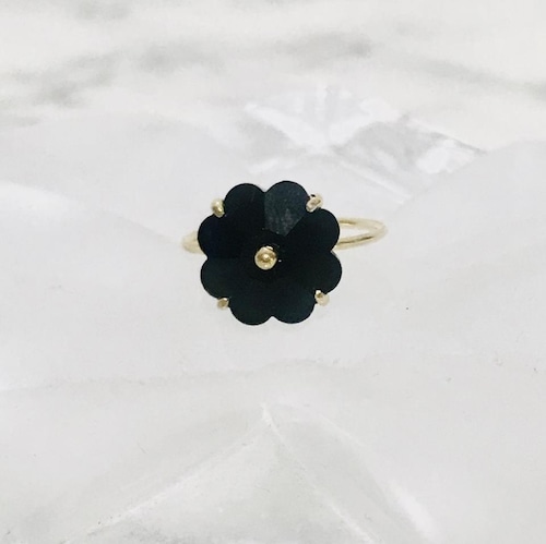 vintage swarovski flower ring #9 SWAY