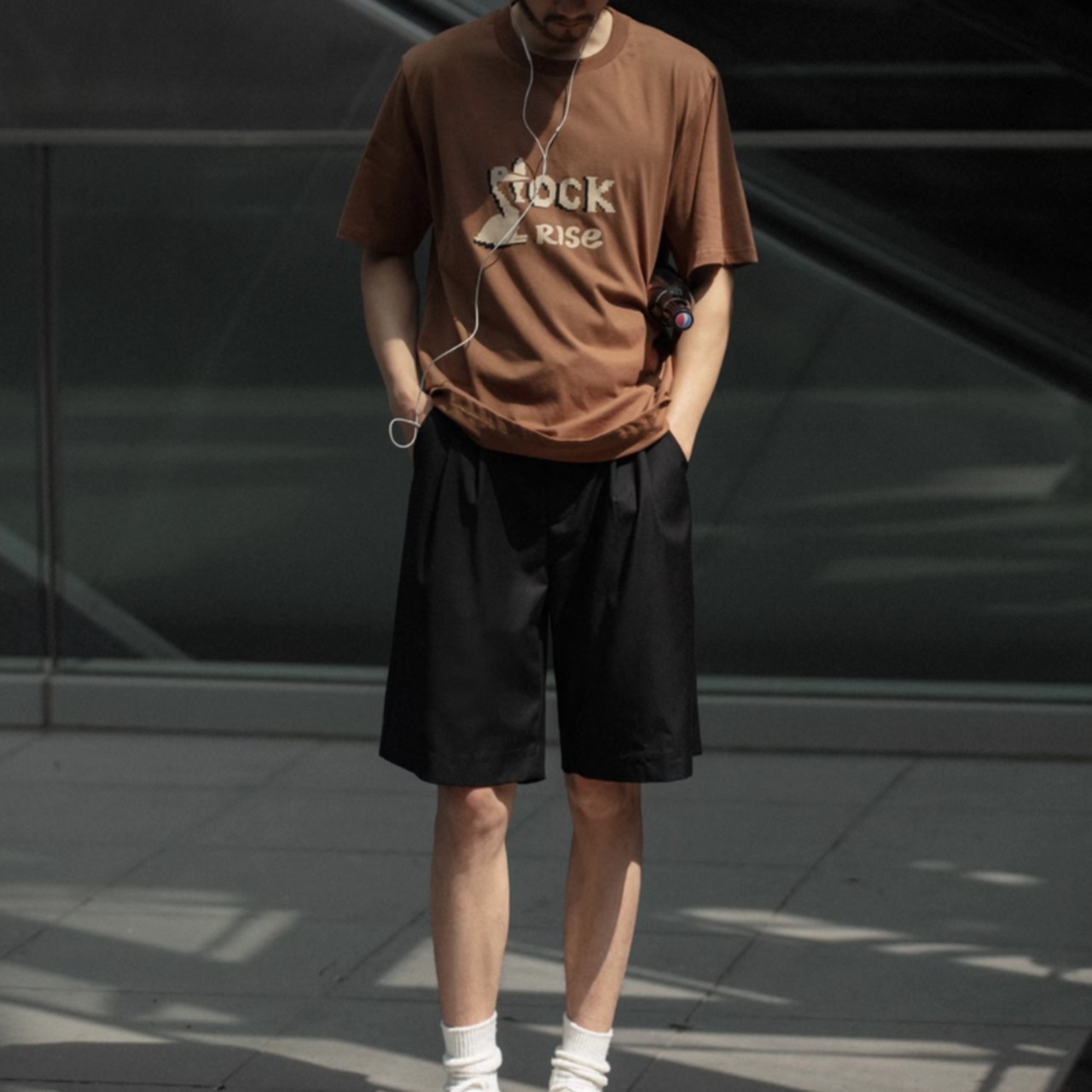 きれいめカジュアルショーツ　0701