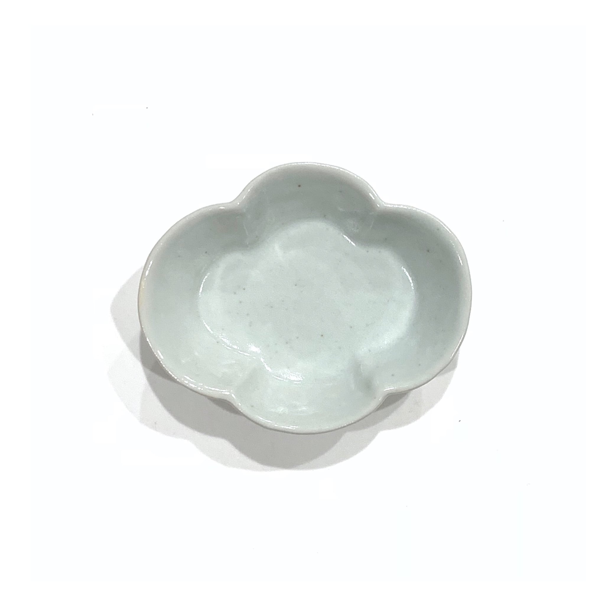 15世紀　李朝腰折皿　白磁小皿　中国美術 15世紀 李朝腰折皿 白磁小皿 中国美術 ヌマタ美術研究所 Numata