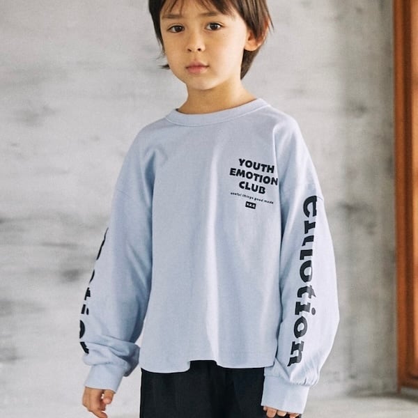 Generator Emotion L/S T-Shirt【110-160cm】Sax