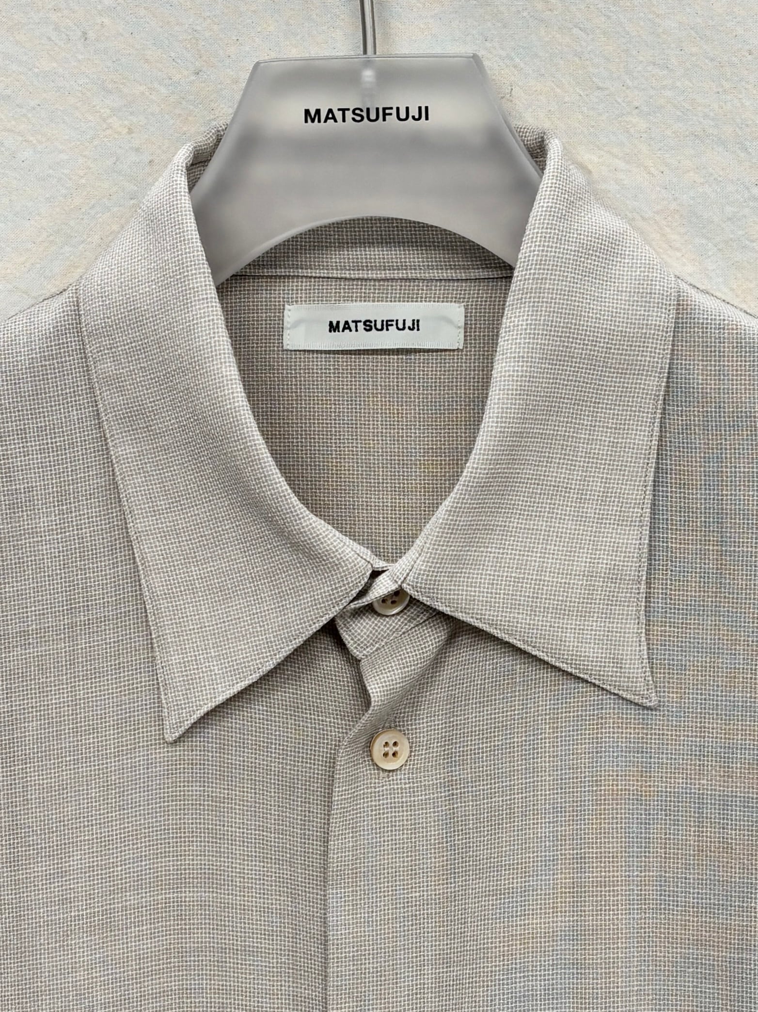 MATSUFUJI / Vintage Fabric Utility Shirt (BEIGE) | THE MODERN AGE