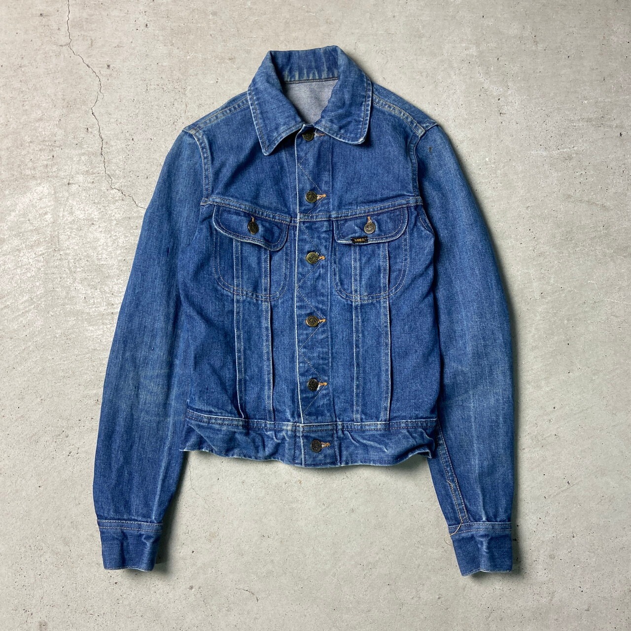 70〜80年代 Lee リー 101-J デニムジャケット レディースXS相当 古着 