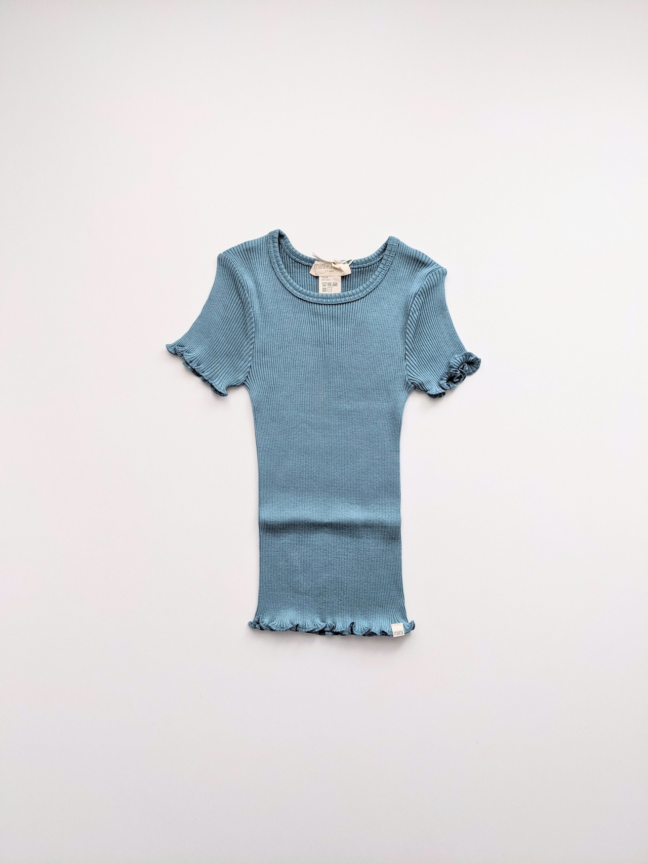 Silk blouse "Blomst" 6-12y / minimalisma