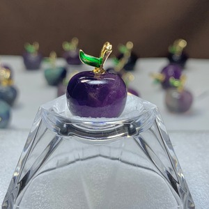 44.フローライトりんご・ペンダントトップ