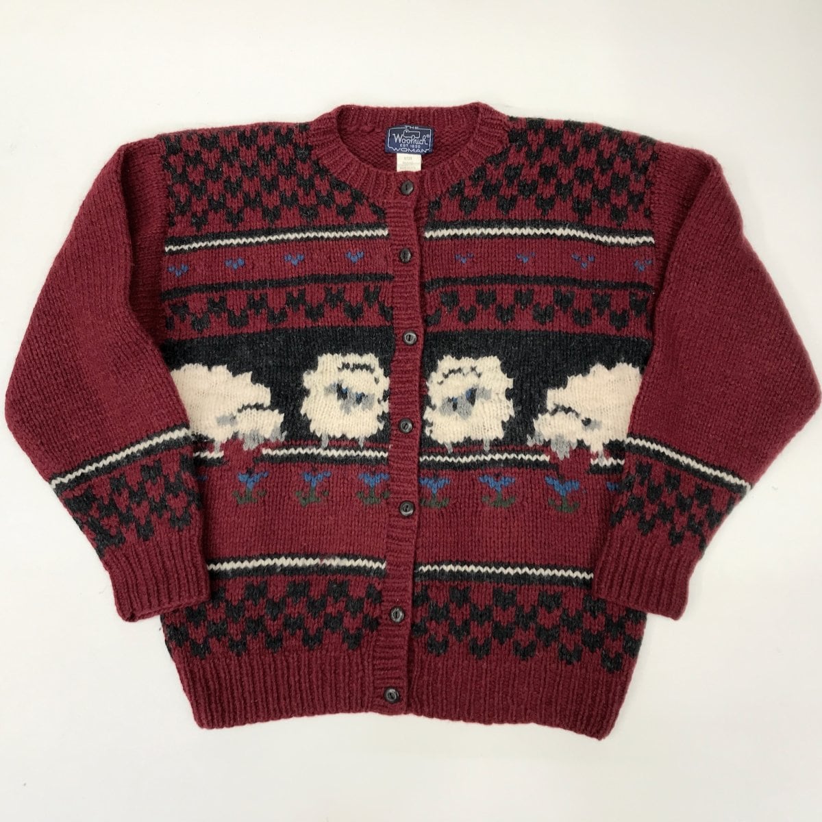 WOOL RICH WOMAN 80〜90年代 ウールリッチ 羊柄 レディース