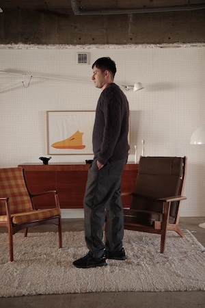 Felted Melton Easy Trousers