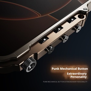 ◆iPhone16/15/14/13/Pro/Pro Max/Plus◆ Aluminum Alloy Bumper Phone Cover / アルミニウム アロイ バンパー スマホケース