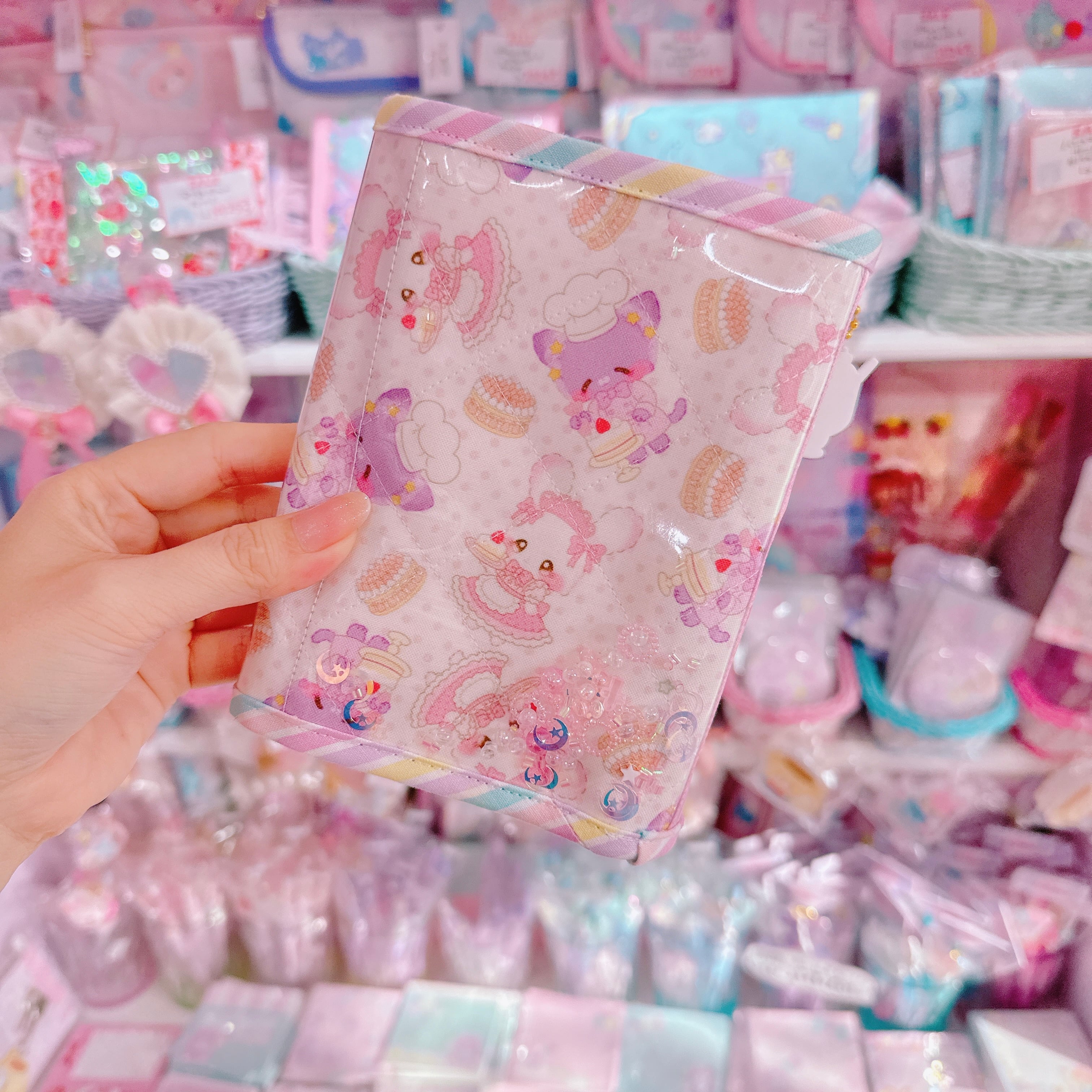 【D8】77-42シール帳バインダーA7（6穴）