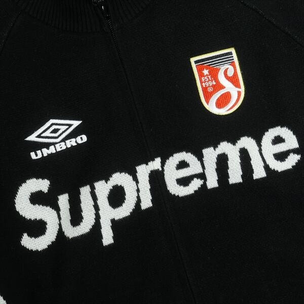 Size【XL】 SUPREME シュプリーム ×Umbro 25SS Zip Up Sweater Black