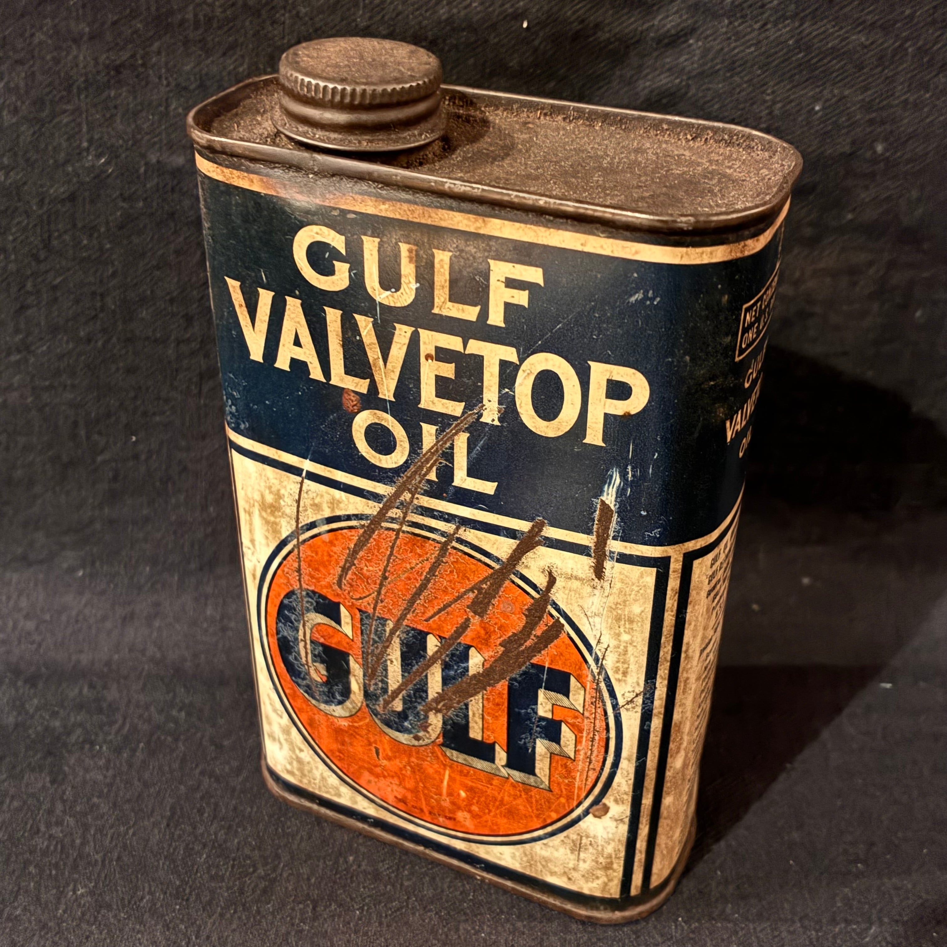 1940's〜50's GULF OIL缶 T-656 | CANDY STORE ROCK