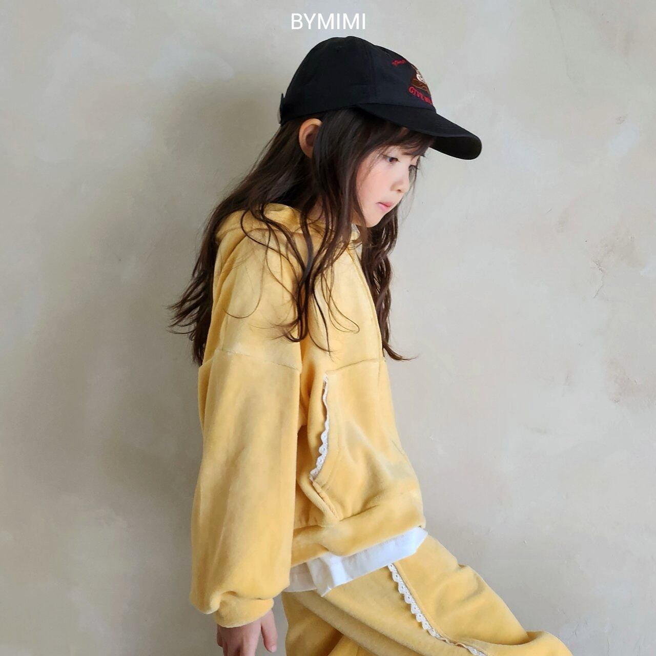 «sold out»«ジュニアサイズあり» By MiMi ベロアレースパーカー 2colors