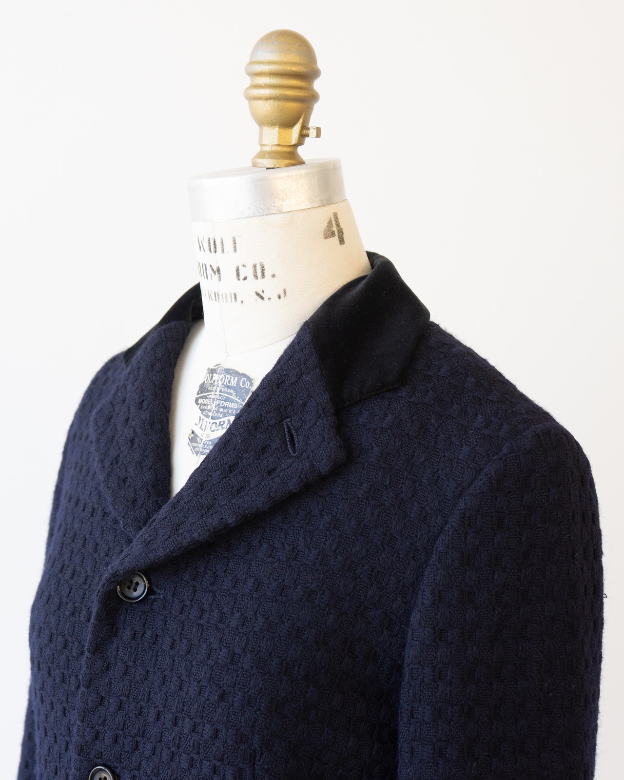 〈COMME des GARCONS COMME des GARCONS〉Tweed jacket